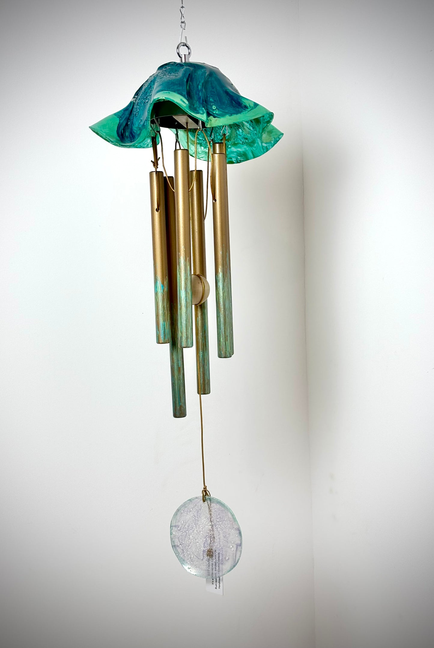 Handmade Wind Chime (Small)- "BLUE LAGOON" design