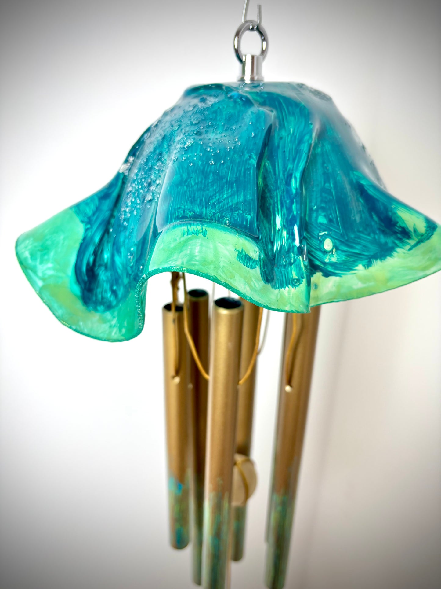 Handmade Wind Chime (Small)- "BLUE LAGOON" design