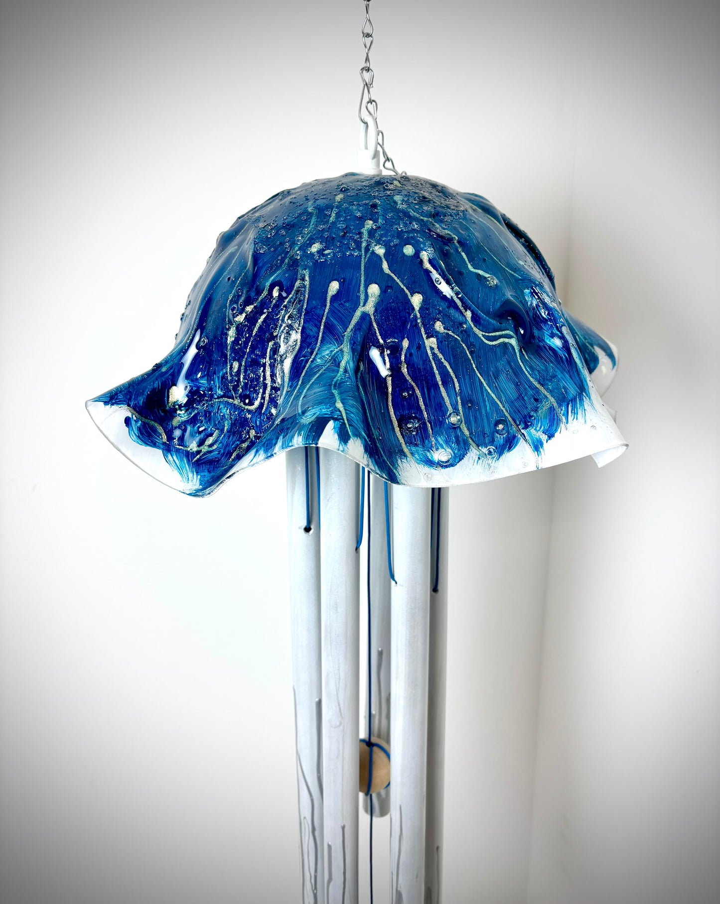 Handmade Wind Chime (Medium)- "MIDNIGHT"